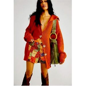 Free People Women's Red and Orange Coat
Brand newFree People.Size S.